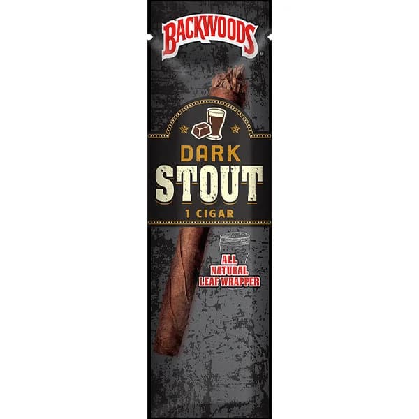 سیگار برگ بک وودز دارک شات اورجینال تک نخ Backwoods dark stout original — تصویر ۲