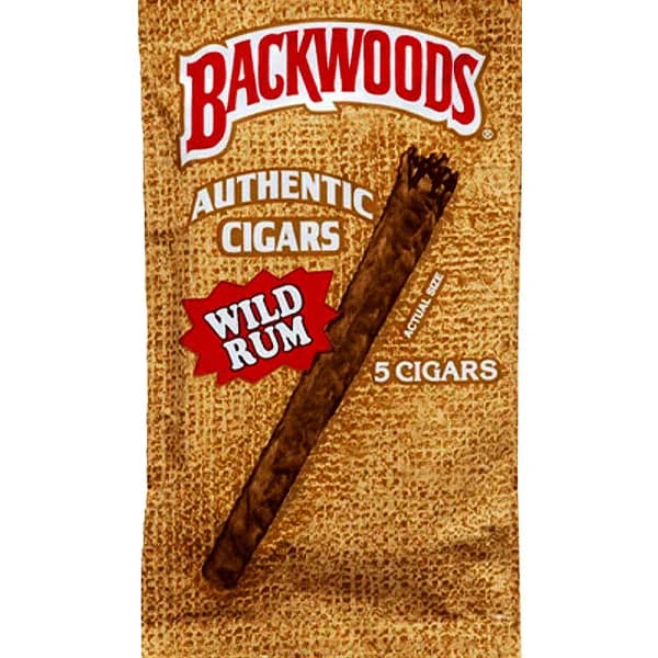 سیگار برگ بک وودز وایلد روم اورجینال Backwoods wild rum original