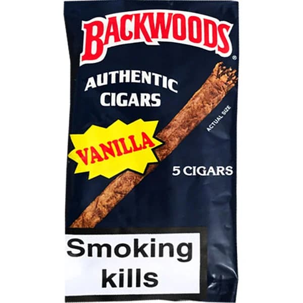 سیگار برگ بک وودز وانیل اسموک Backwoods vanilla smoke