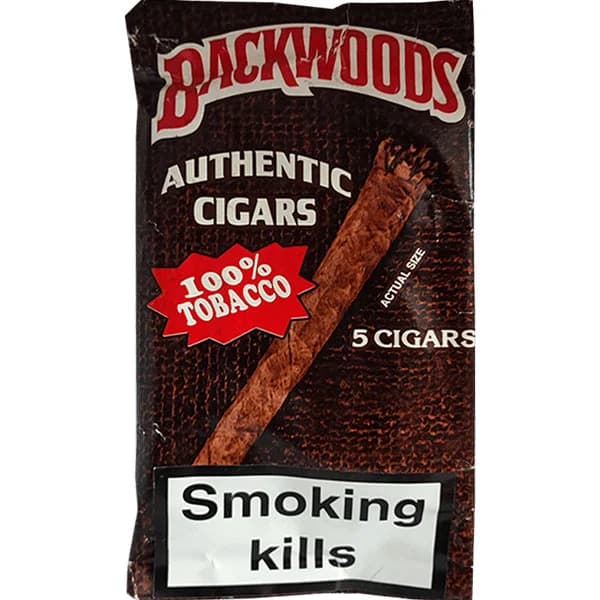سیگار برگ بک وودز تنباکو اسموک Backwoods tobacco smoke — تصویر ۳
