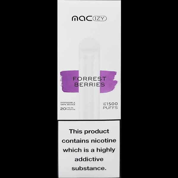 پاد یک بار مصرف مک توت 1500 پاف Mac forrest berries pod — تصویر ۳