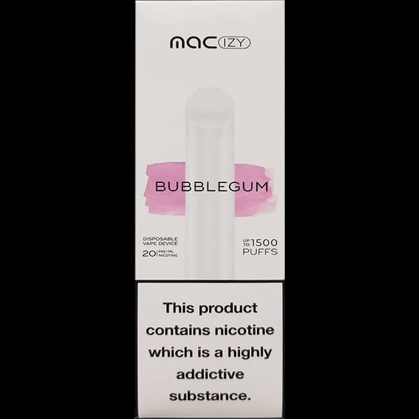 پاد یکبار مصرف مک آدامس بادکنکی 1500 پاف Mac bubblegum pod — تصویر ۲