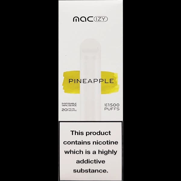 پاد یکبار مصرف مک آناناس 1500 پاف Mac pineapple pod — تصویر ۳