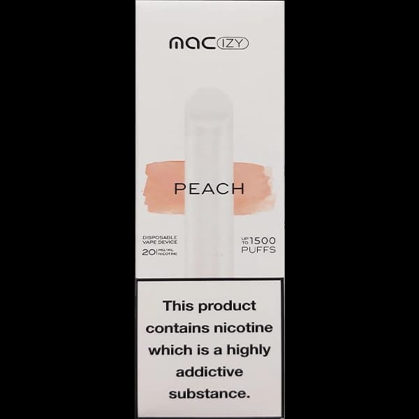 پاد یکبار مصرف مک هلو 1500 پاف Mac peach pod — تصویر ۳