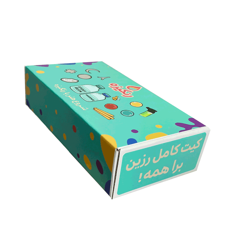 بسته هدیه کار با رزین اپوکسی رنگیزه مدل کیت استارتر — تصویر ۱۱