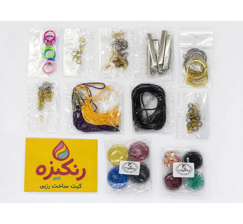 بسته هدیه کار با رزین اپوکسی رنگیزه مدل کیت استارتر — تصویر ۶