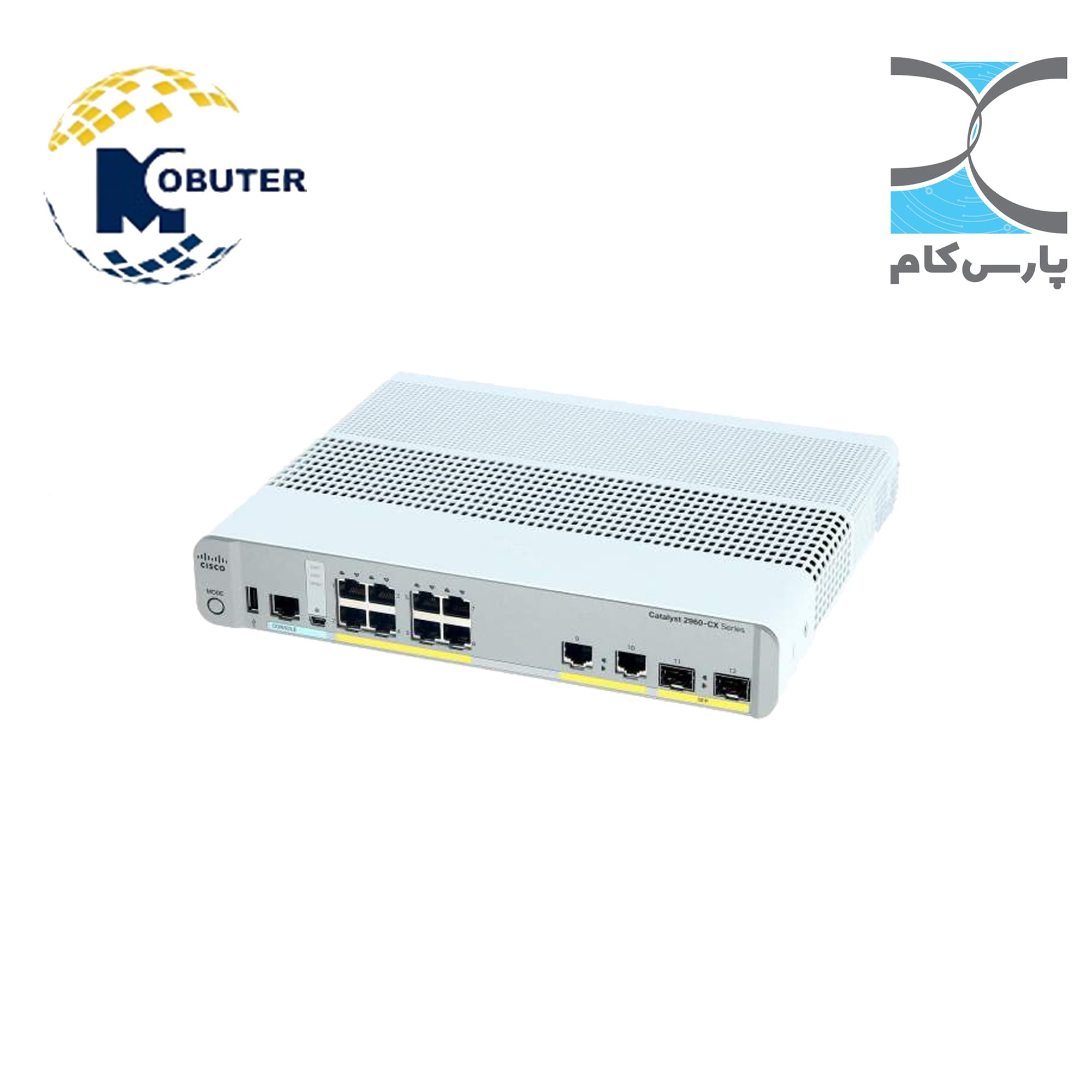 سوئیچ شبکه سیسکو 8 پورت WS-C2960CX-8PC-L ریفر — تصویر ۶