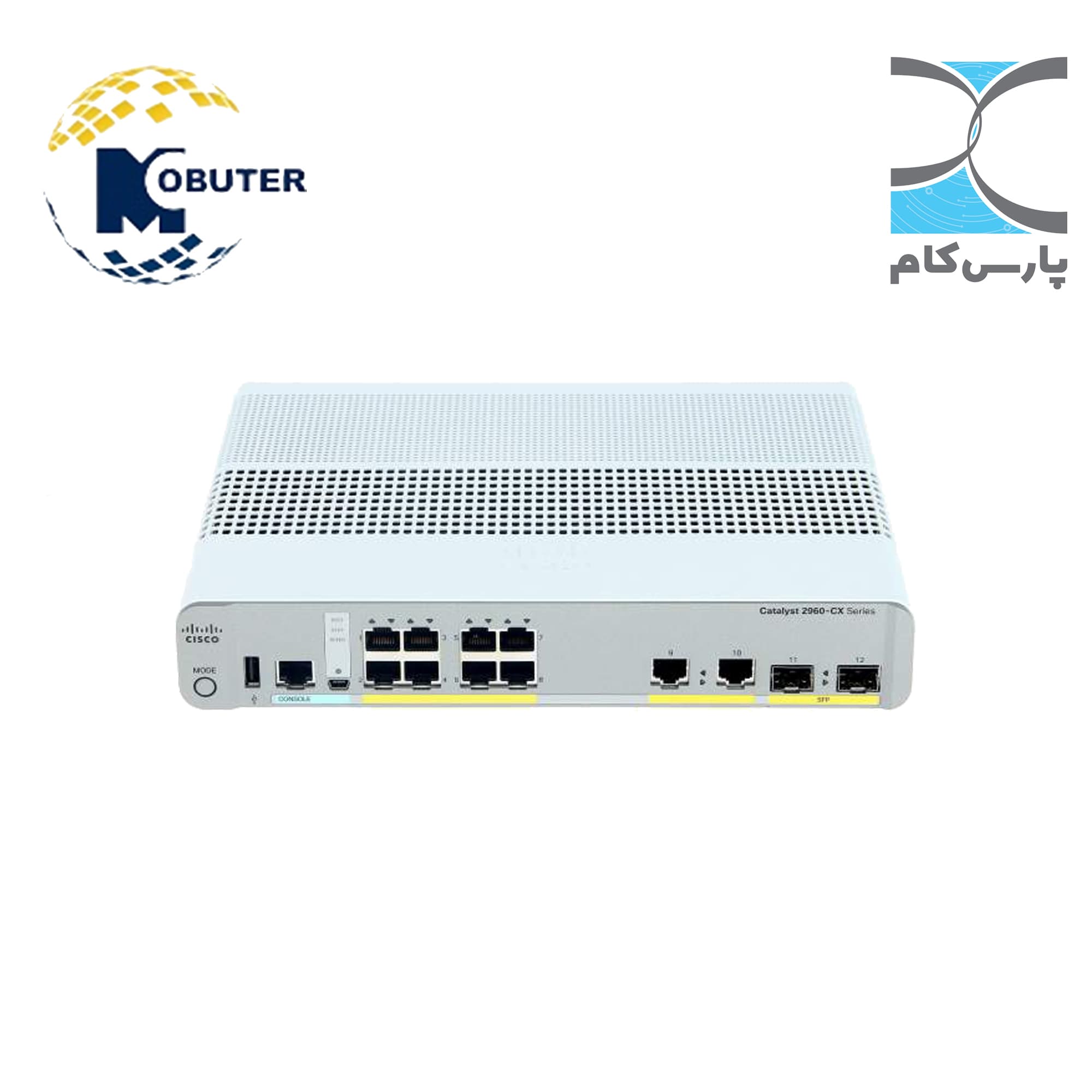 سوئیچ شبکه سیسکو 8 پورت WS-C2960CX-8PC-L ریفر — تصویر ۵