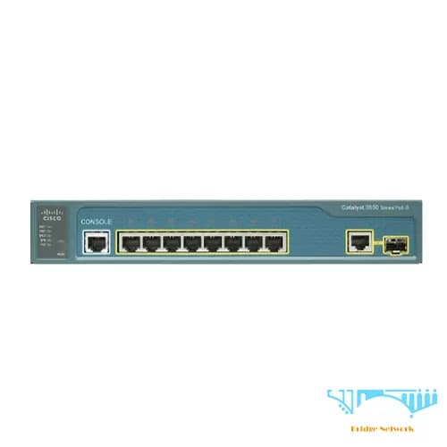 سوئیچ سیسکو 8 پورت WS-C3560-8PC-S استوک — تصویر ۲