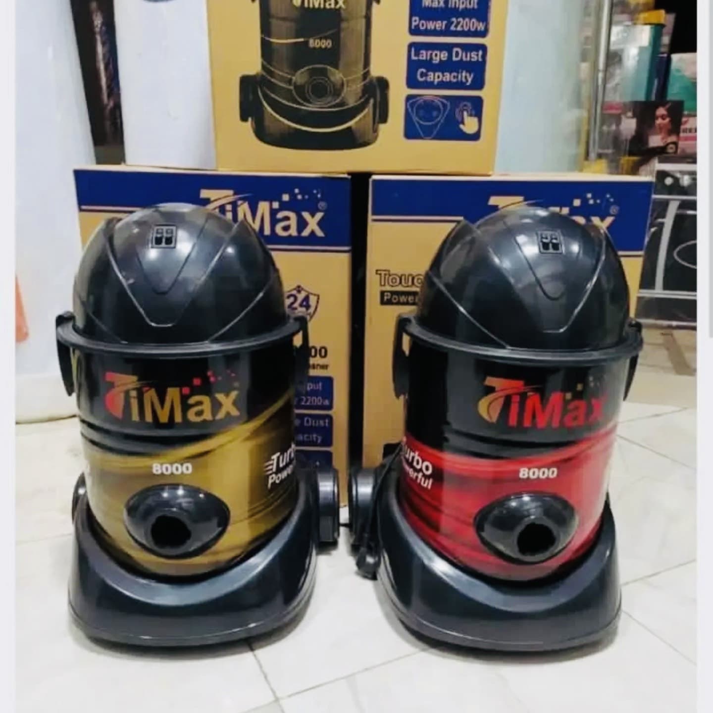جاروبرقی سطلی نیمه صنعتی تیمکس 20 لیتری مدل w-8000 |موتور تمام مس 2000وات