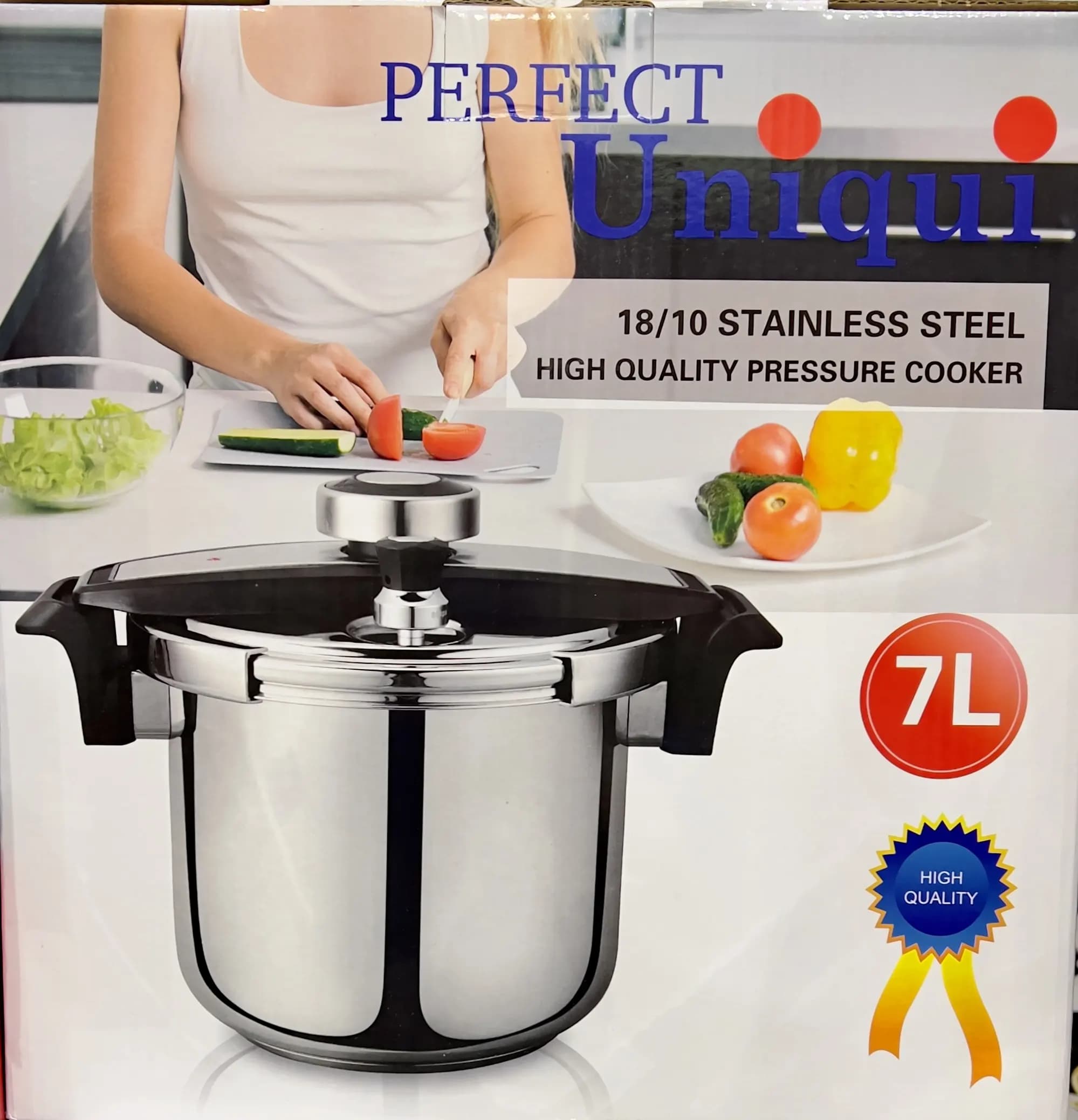 زودپز کلیپسی 7 لیتری استیل مارک یونیک اصلی Unique DSQ07