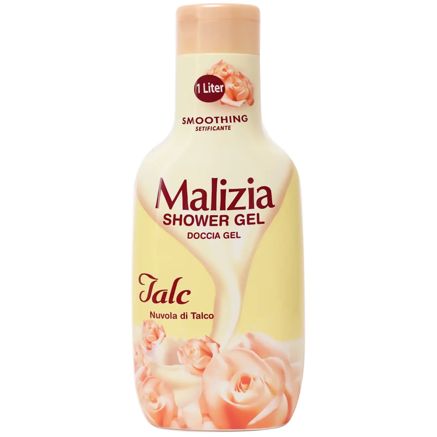 شامپو بدن تالک مالیزیا حجم 1000 میل Malizia Perfumed Talc Shower Gel,1000 ml — تصویر ۵