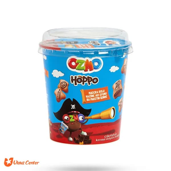 بیسکوئیت لیوانی Ozmo با طعم شکلات 90 گرم — تصویر ۲