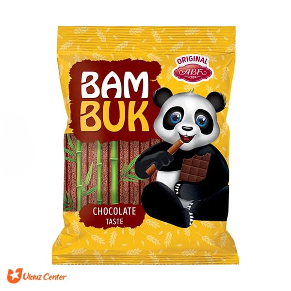 بیسکوئیت مغزدار ABK مدل Bam Buk با طعم شکلات 200 گرم — تصویر ۲