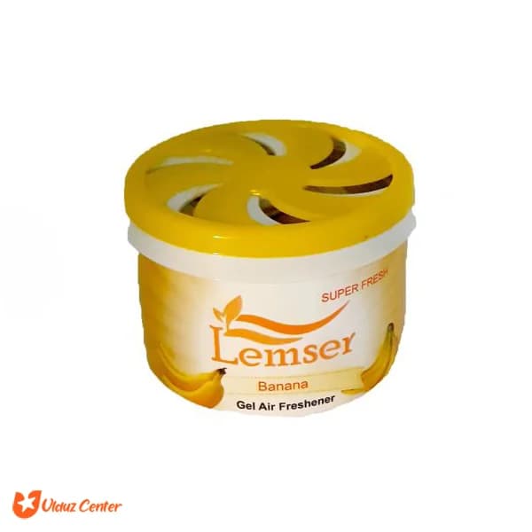 ژل خوشبو کننده هوا لمسر با رایحه موز 90 گرم — تصویر ۲