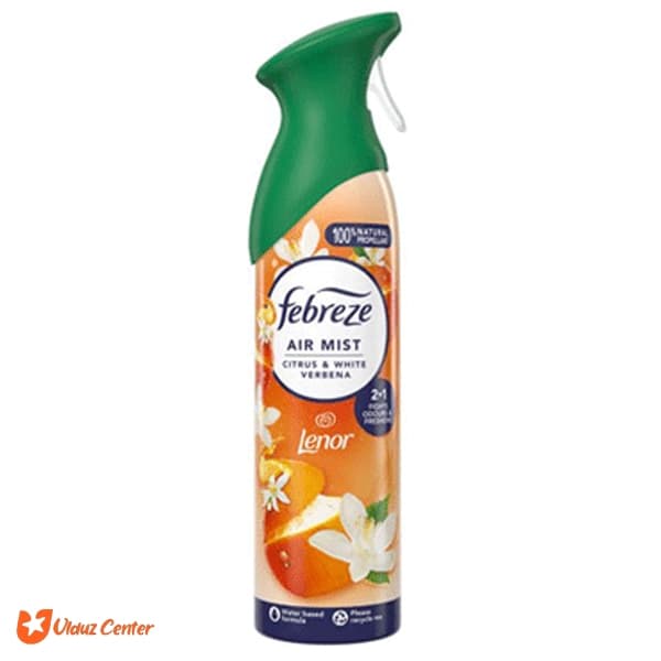 اسپری خوشبو کننده هوا Febreze مدل Lenor Citrus – White Verbena حجم 185 میل — تصویر ۳