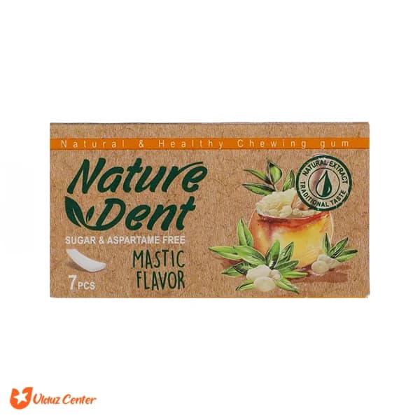 آدامس بدون شکر Nature Dent با طعم ماستیک 7 عددی