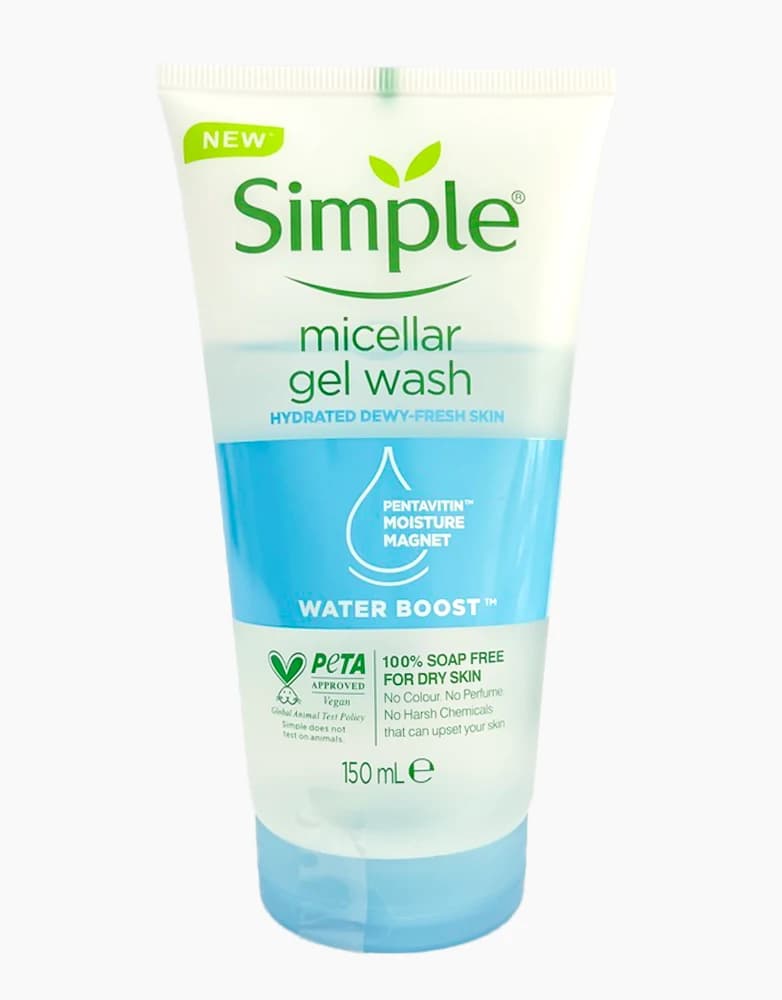 ژل میسلار سیمپل مدل Water Boost حجم 150 میل — تصویر ۳