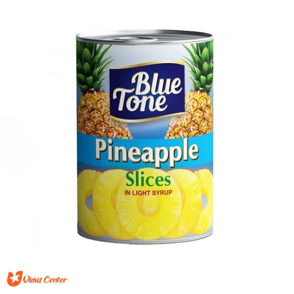 کمپوت آناناس مدل Blue Tone وزن 565 گرم