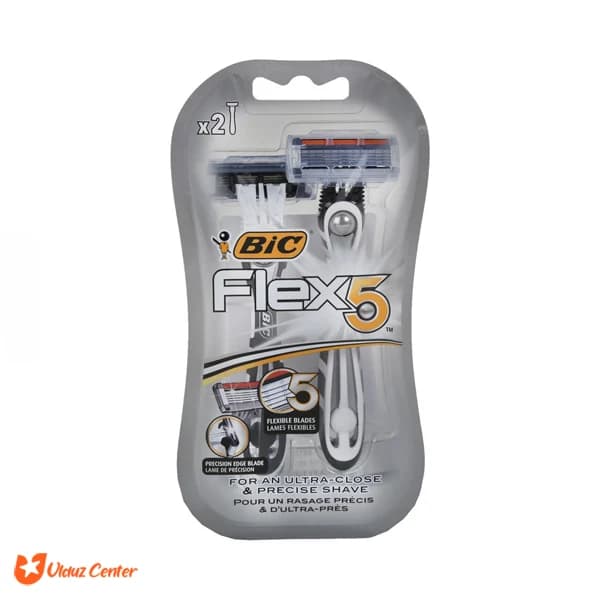 خودتراش 5 تیغه بیک مدل Flex5 بسته 2 عددی