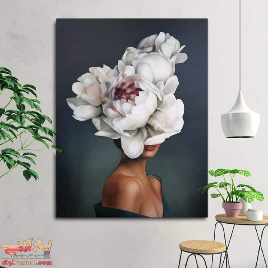 تابلو بوم نقاشی گل کد paint-11