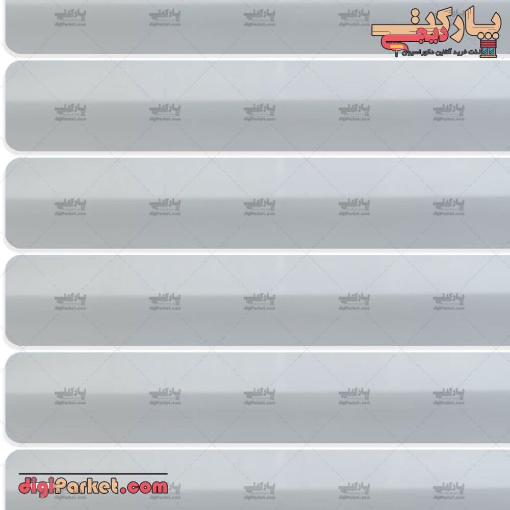 پرده کرکره فلزی آلومینیومی طوسی ساده ۲۵ میلیمتری dp91 — تصویر ۱۱