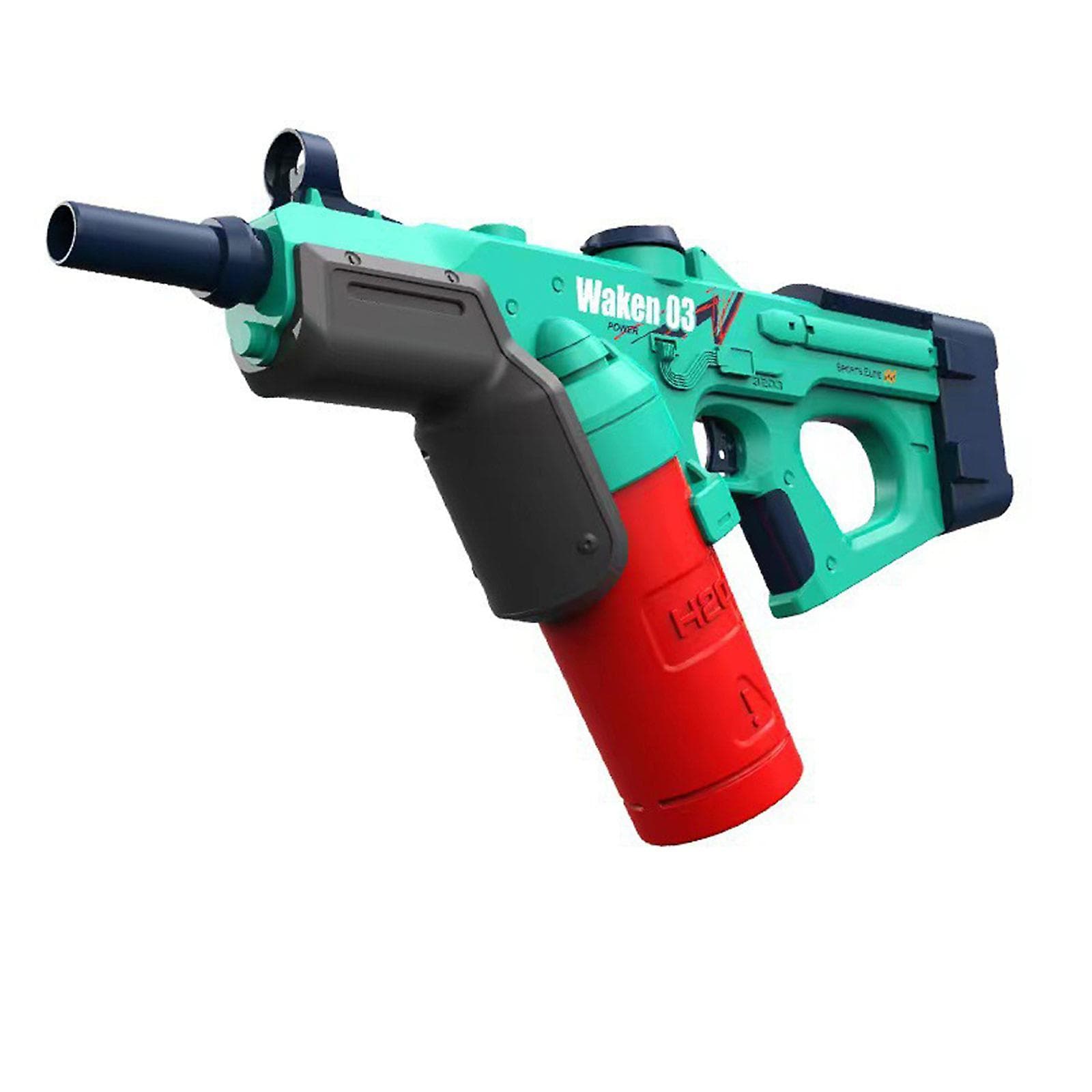 تفنگ آبپاش شارژی مدل DOLPHINS WATER GUN کد 3203 — تصویر ۵
