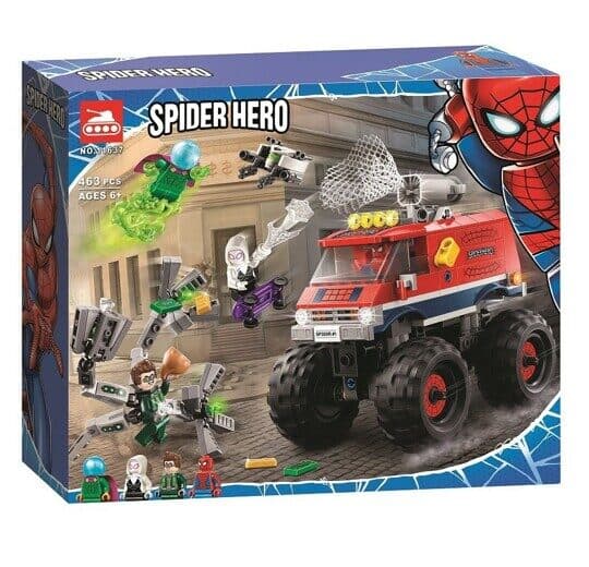 لگو اسپایدرمن و دکتر اختاپوس مدل SPIDER HERO کد 11637 — تصویر ۲