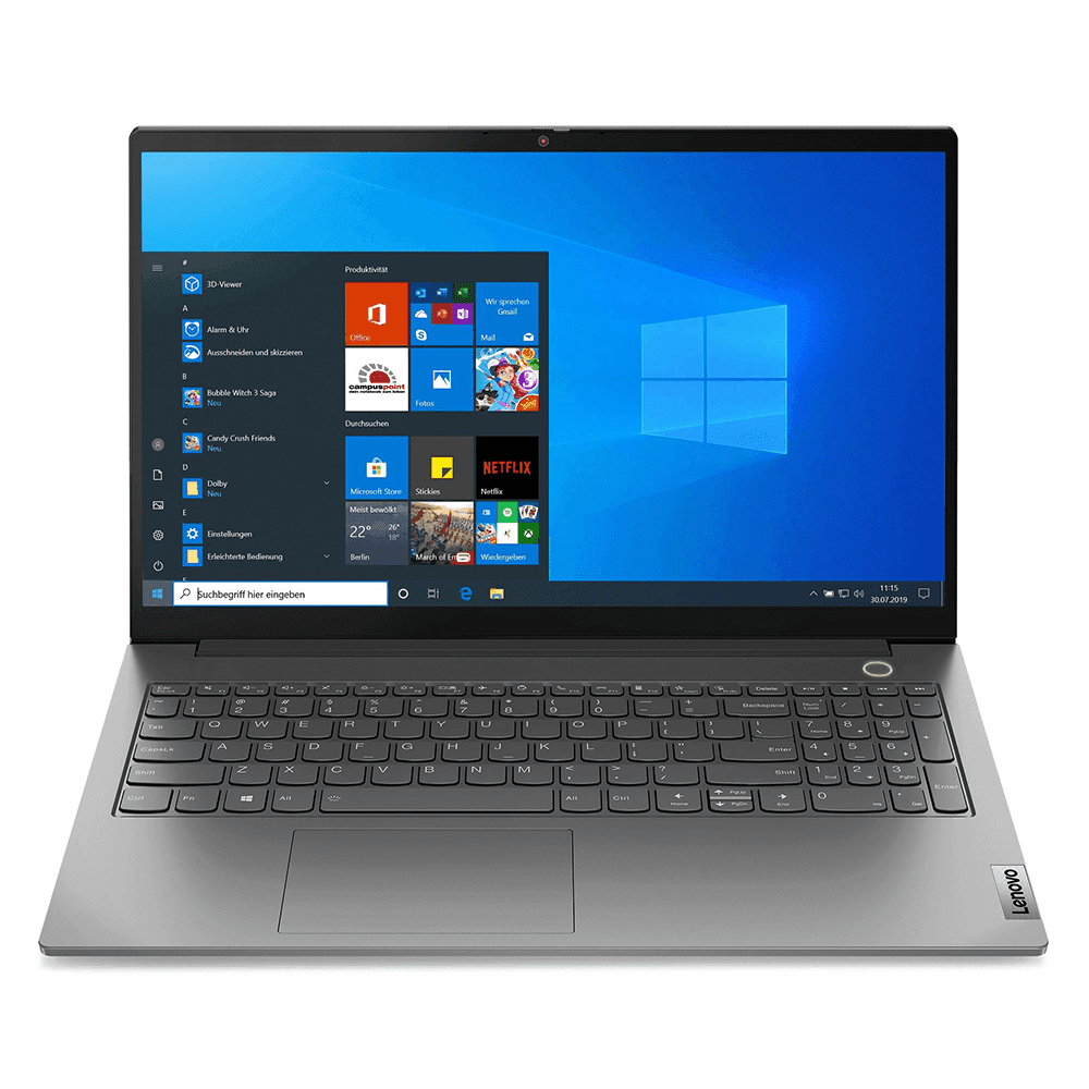 لپ تاپ لنوو 15 اینچی مدل Thinkbook 15 G2 ITL پردازنده Core i3-1115G4 رم 12GB حافظه 256GB SSD گرافیک 2GB MX450