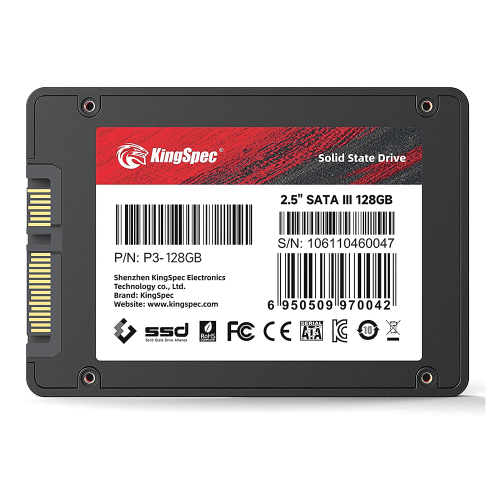 اس اس دی اینترنال کینگ اسپک SATA مدل P3 ظرفیت 128 گیگابایت