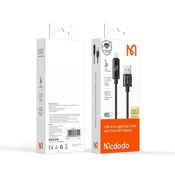 کابل USB-A به لایتنینگ مک دودو Mcdodo مدل CA-7970 — تصویر ۷