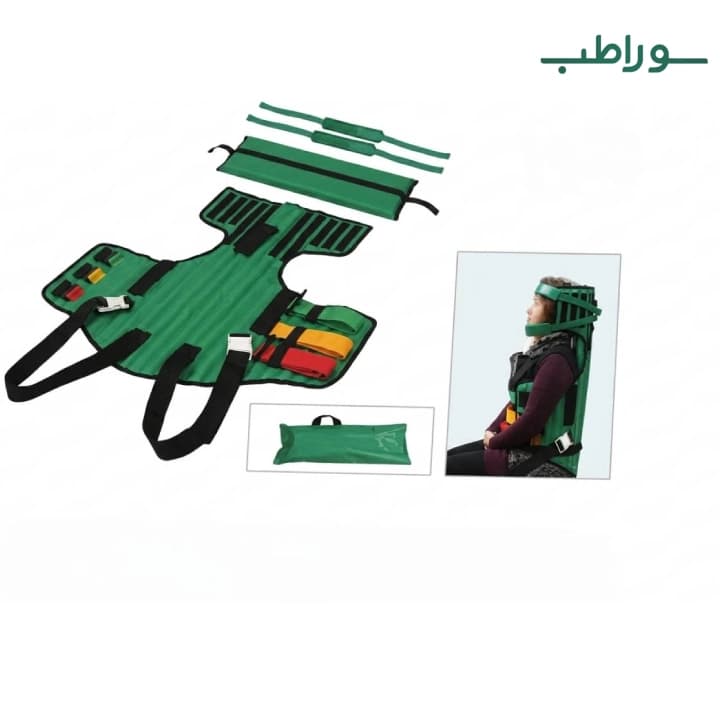 جلیقه ثابت سازی ستون فقرات KED مدل ED01 برند NF — تصویر ۳