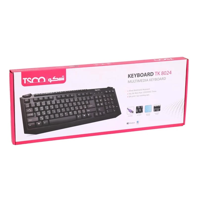 کیبورد تسکو مدل TK 8024 — تصویر ۷