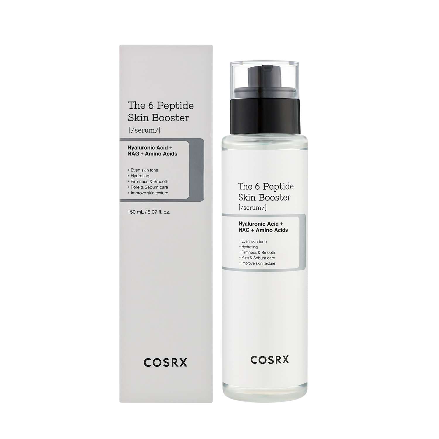 سرم شش پپتاید کوزارکس مدل The 6 Peptide Skin Booster حجم 150 میلیلیتر