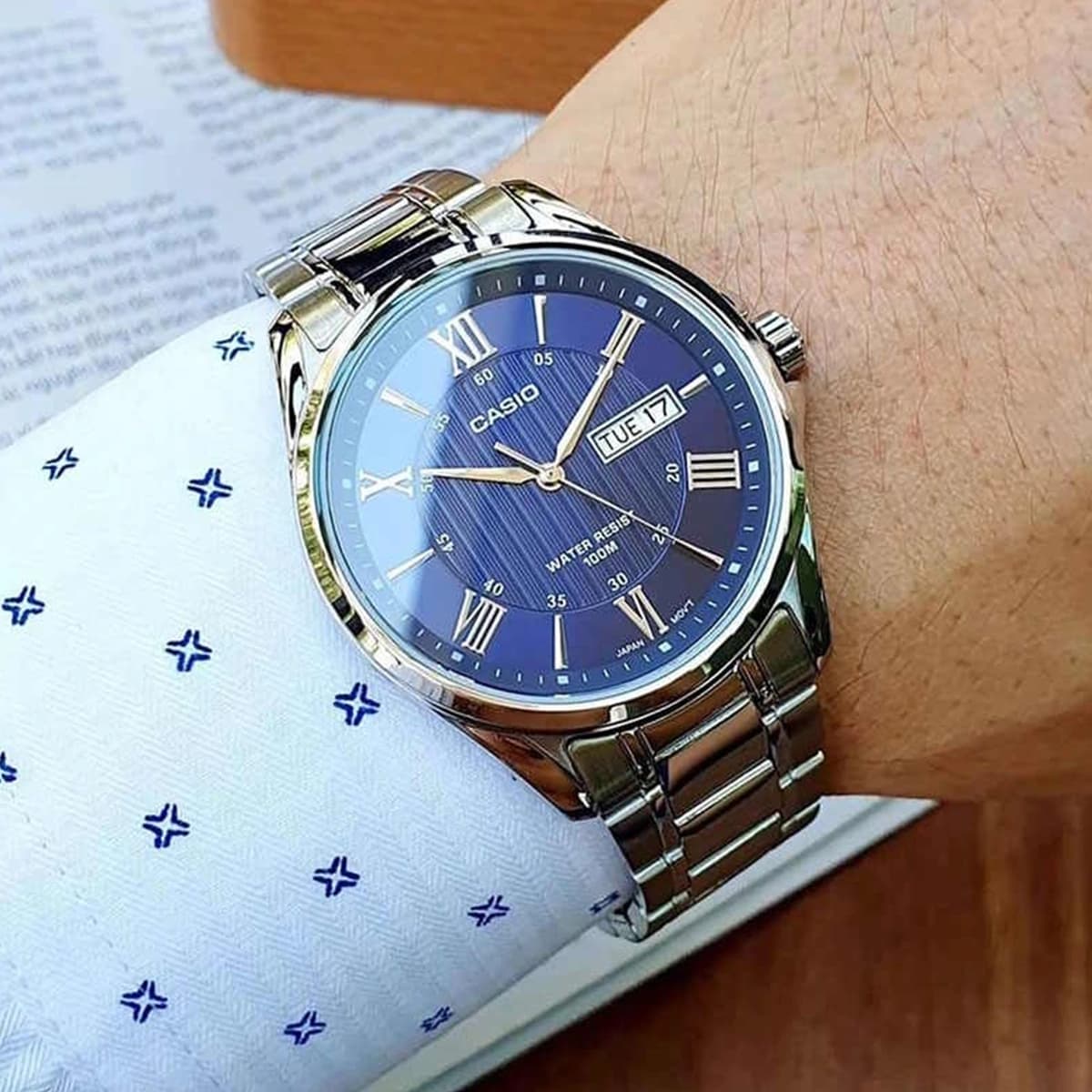 ساعت مچی کاسیو (Casio) مدل MTP-1384D-2AV — تصویر ۱۱