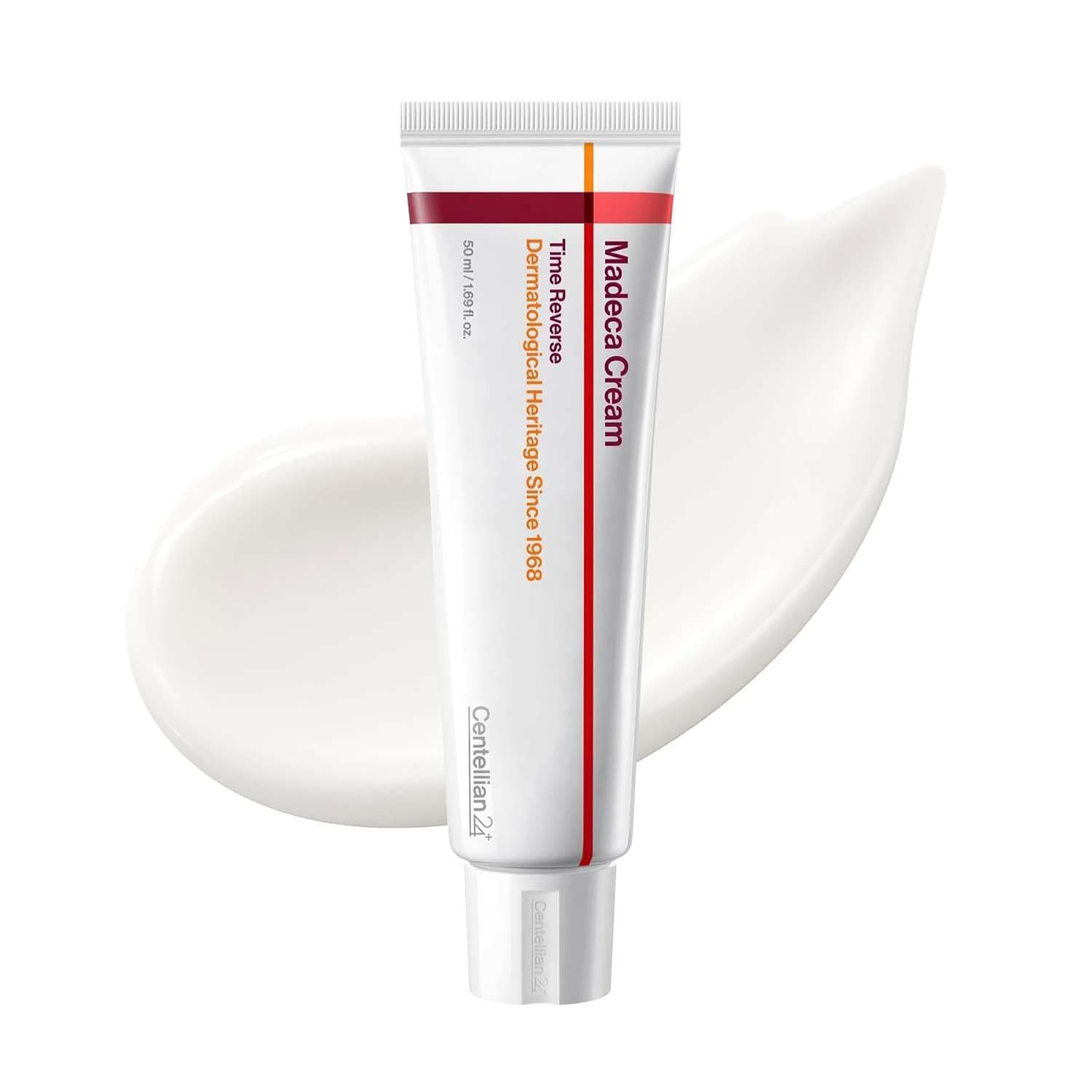 کرم ترمیمکننده سنتلین 24 مدل Madeca Cream Time Reverse حجم 50 میلیلیتر — تصویر ۲