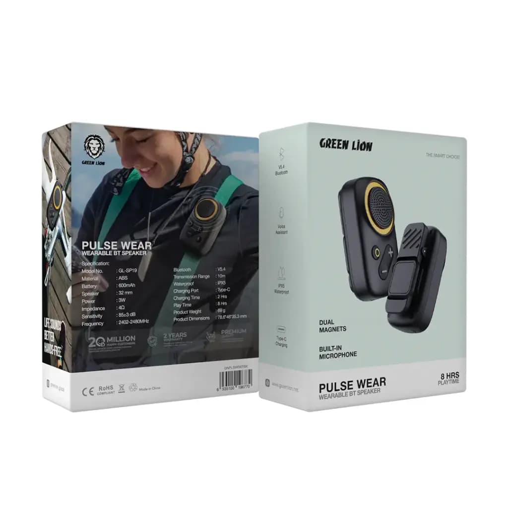 مینی اسپیکر گرین لاین مدل pulse wear — تصویر ۵