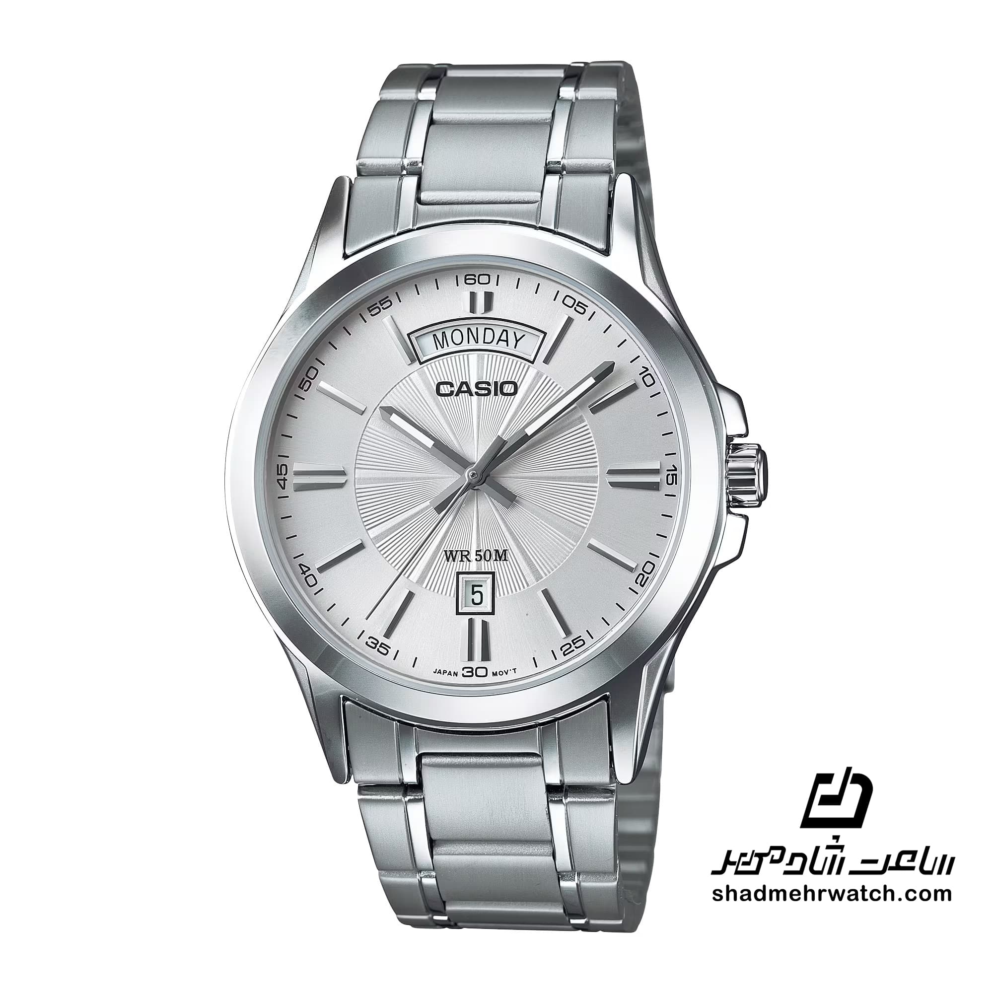 ساعت مچی کاسیو (Casio) مدل MTP-1381D-7AV
