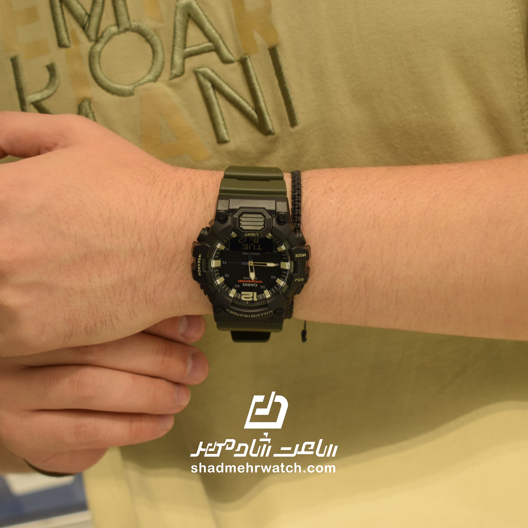 ساعت مچی کاسیو (Casio) مدل HDC-700-3AV — تصویر ۵