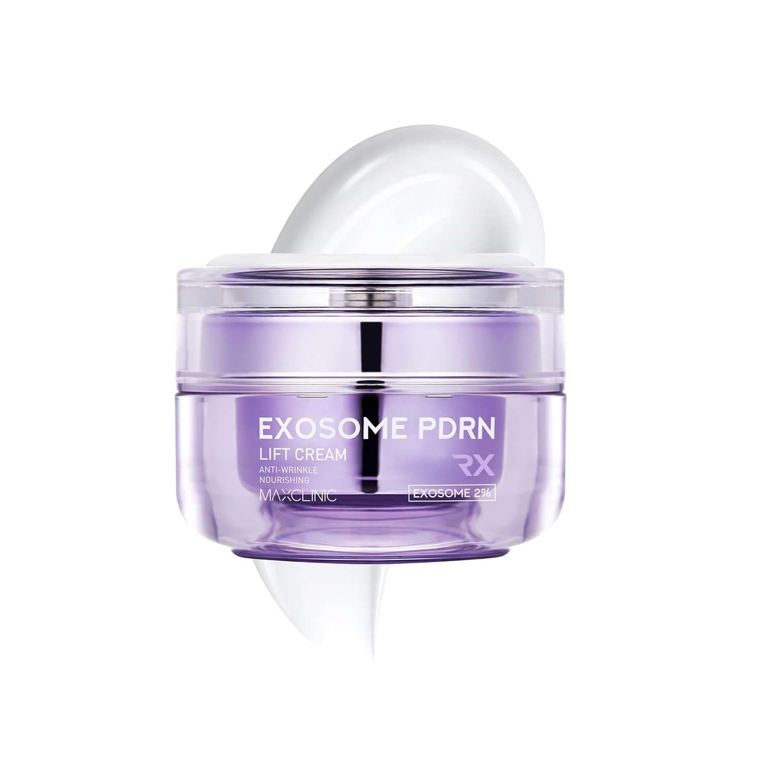 کرم ضدچروک و جوانساز مکس کلینیک مدل Exosome PDRN Cream حجم 50 میلیلیتر