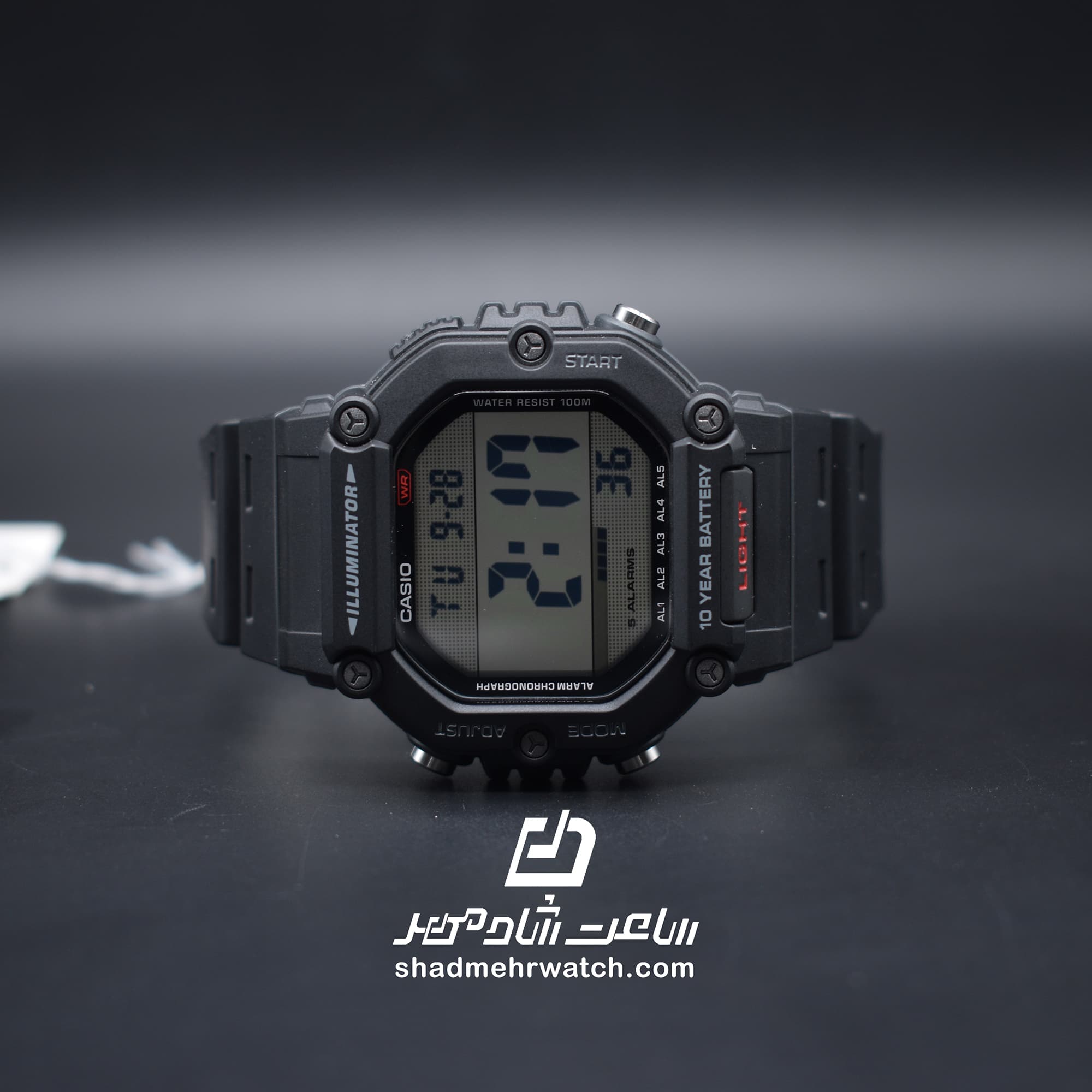 ساعت مچی کاسیو (Casio) مدل AE-1600H-1AV — تصویر ۴