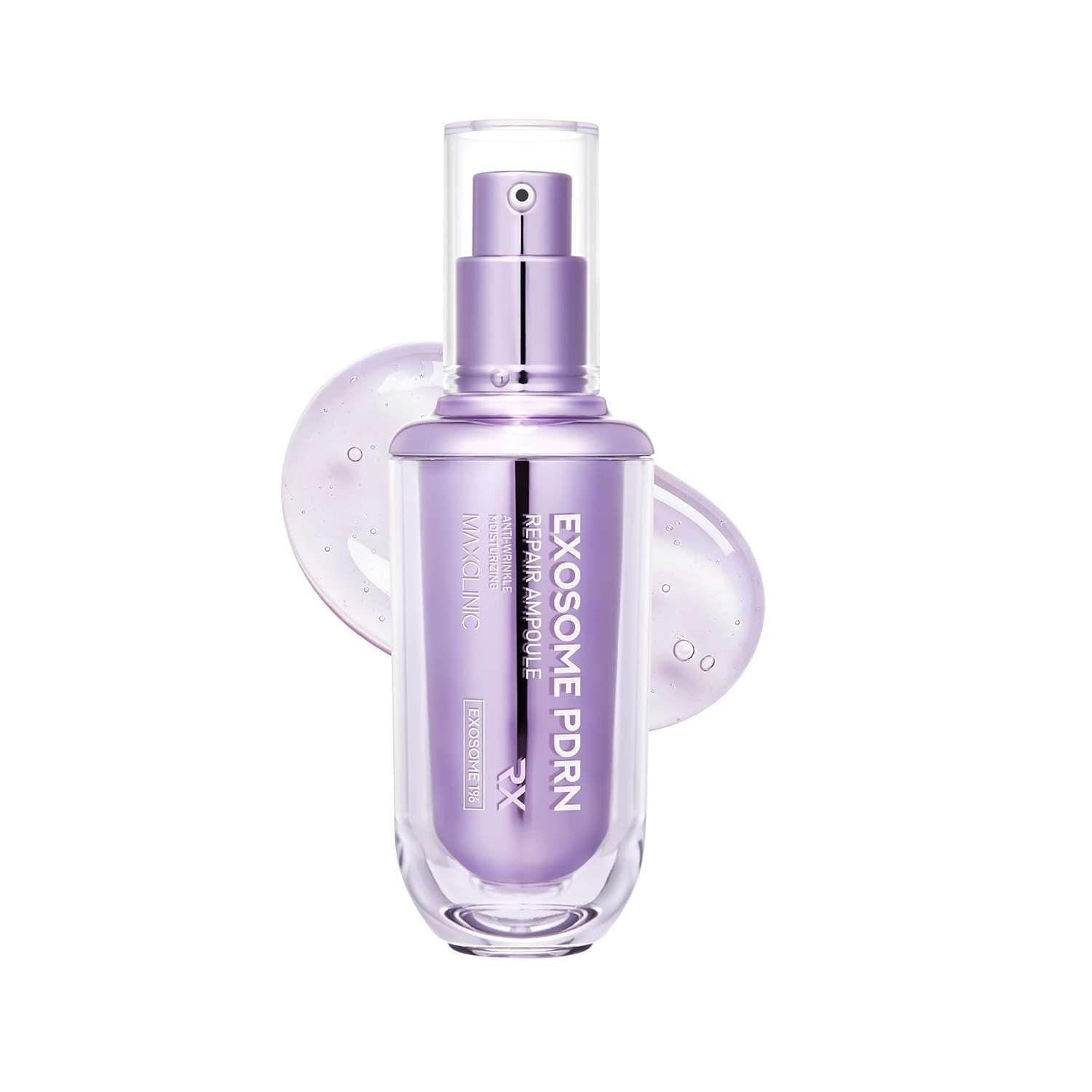 سرم ضدچروک و جوانساز مکس کلینیک مدل Exosome PDRN Serum حجم 40 میلی‌لیتر
