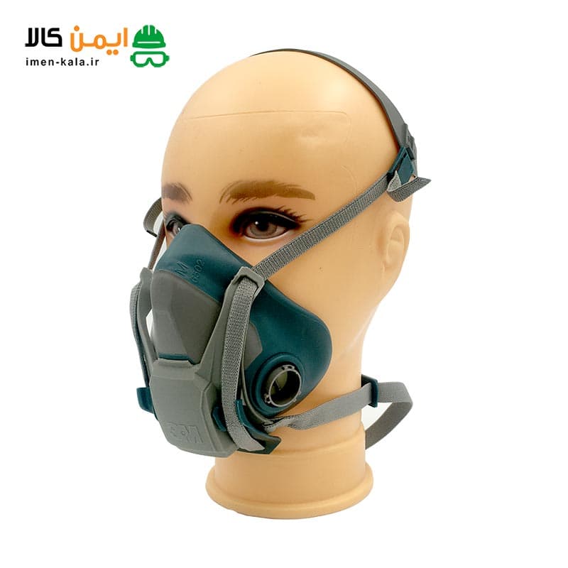 ماسک نیم صورت تری ام (3M) مدل 6502 | اصل — تصویر ۲
