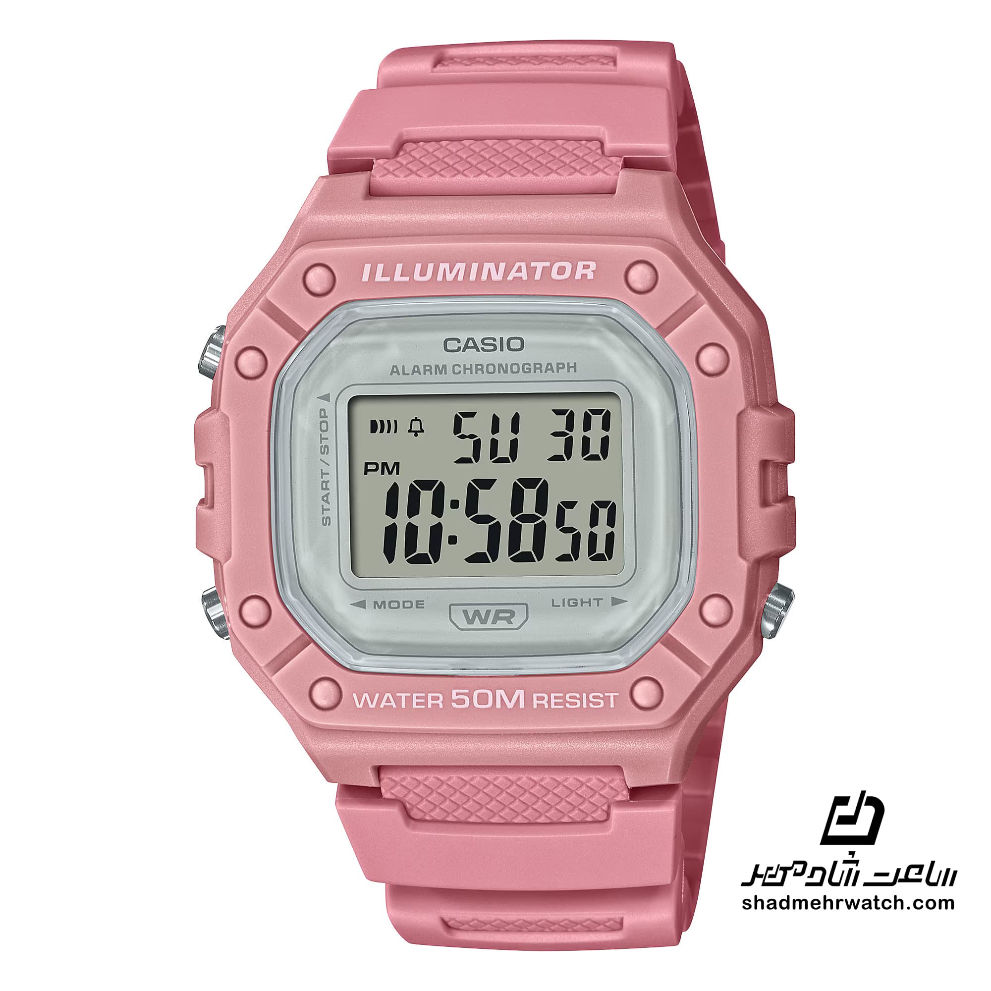 ساعت مچی کاسیو (Casio) مدل W-218HC-4AV