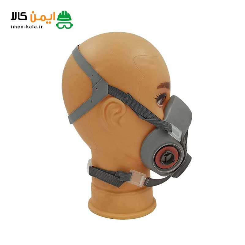 ماسک نیم صورت تری ام (3M) مدل 6200 | اصل — تصویر ۳