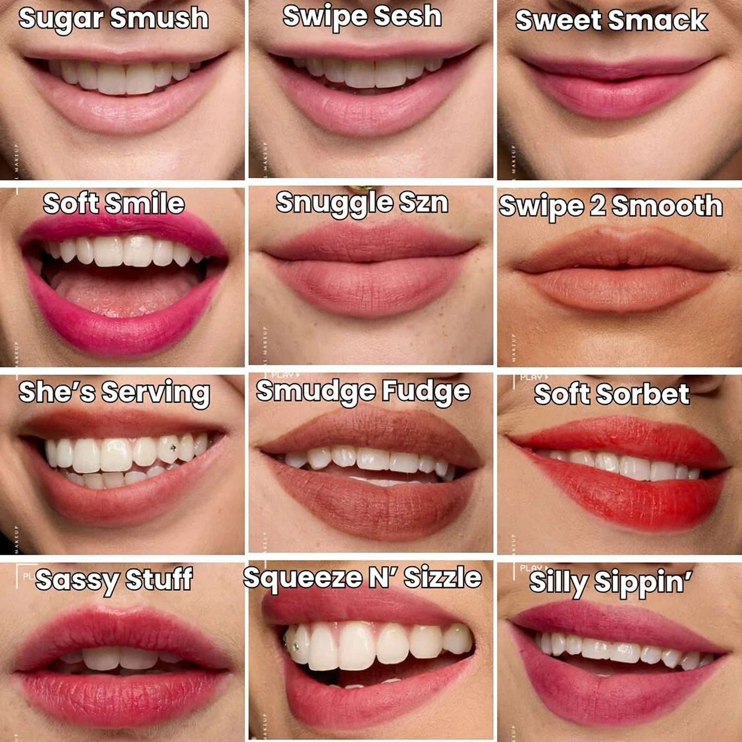بالم لب نیکس مدل Smushy Matte جلوه پایانی مات و مخملی — تصویر ۸