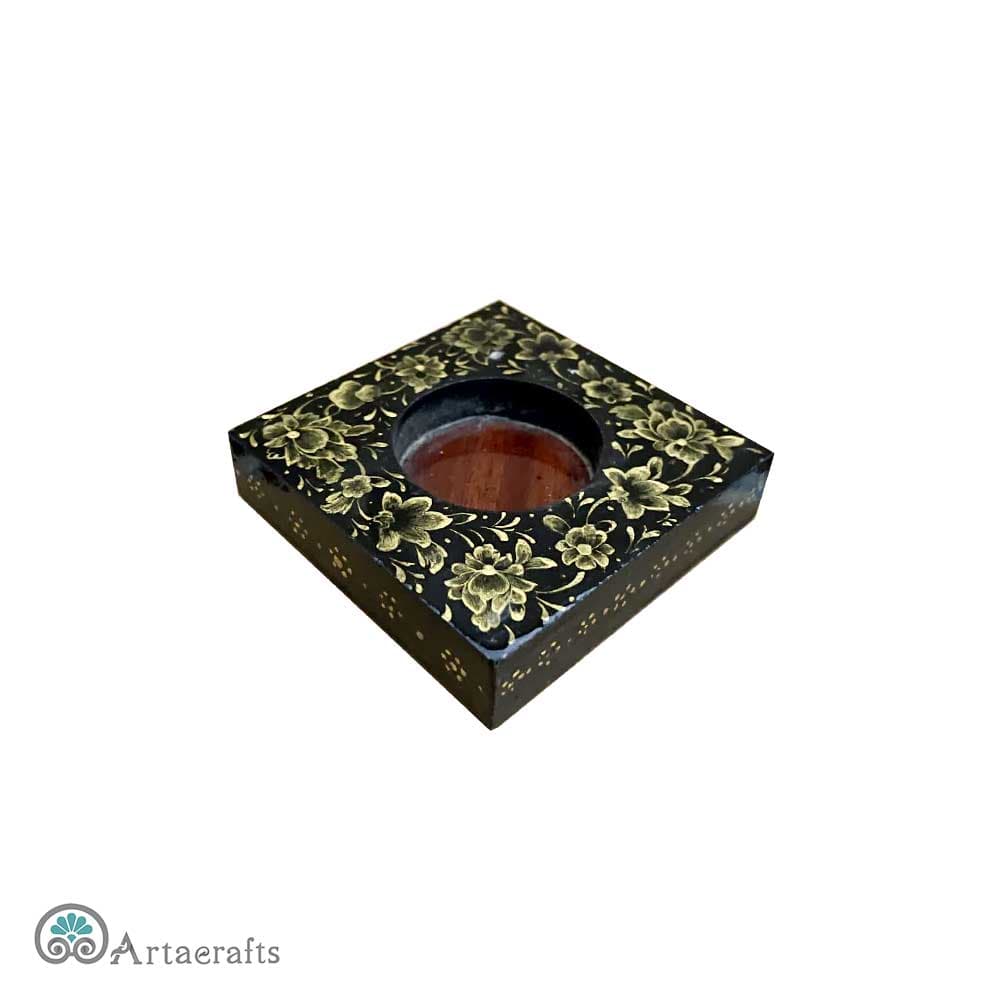 جا شمعی طرح گل