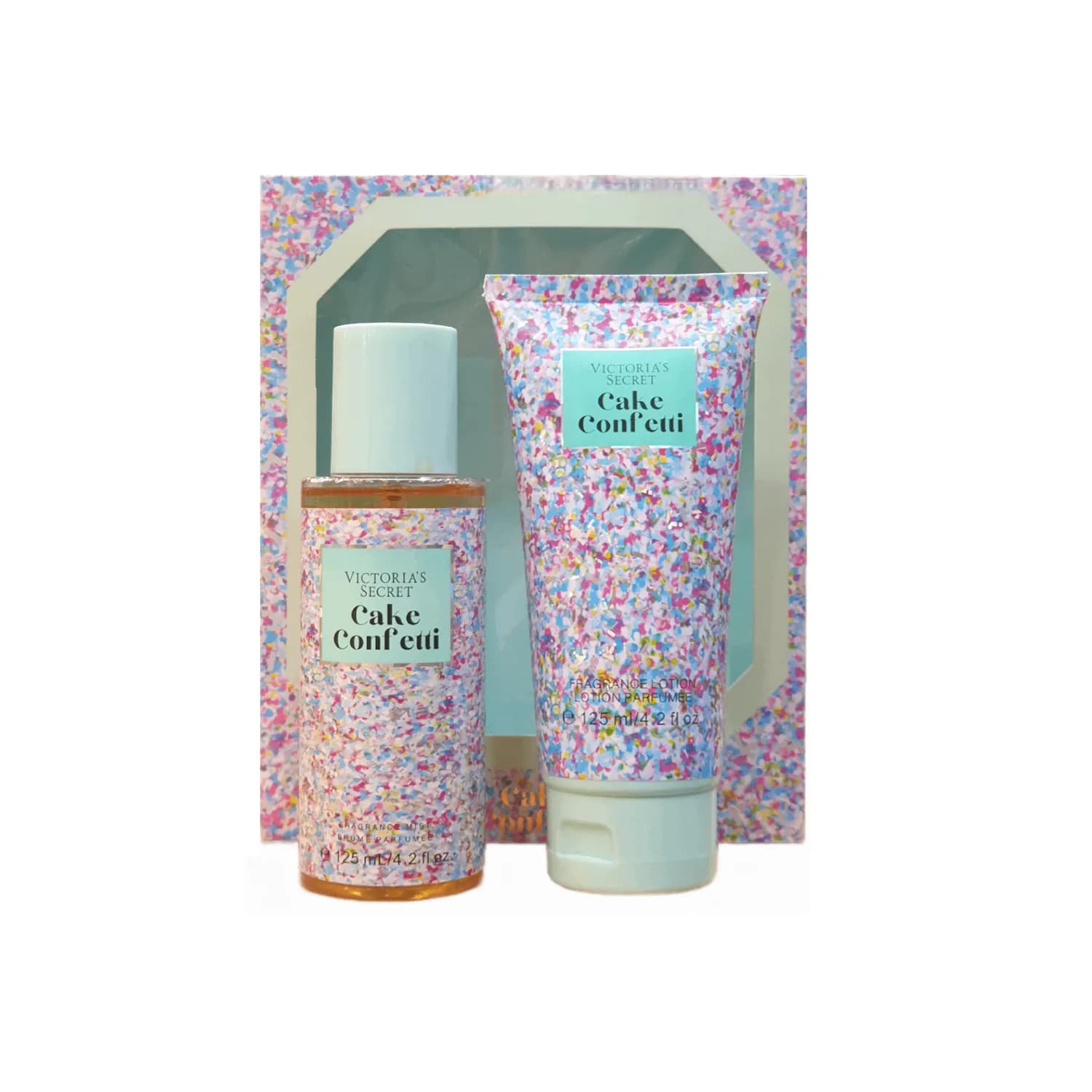 ست کادویی لوسیون و بادی میست Cake Confetti Gift Set ویکتوریا سکرت