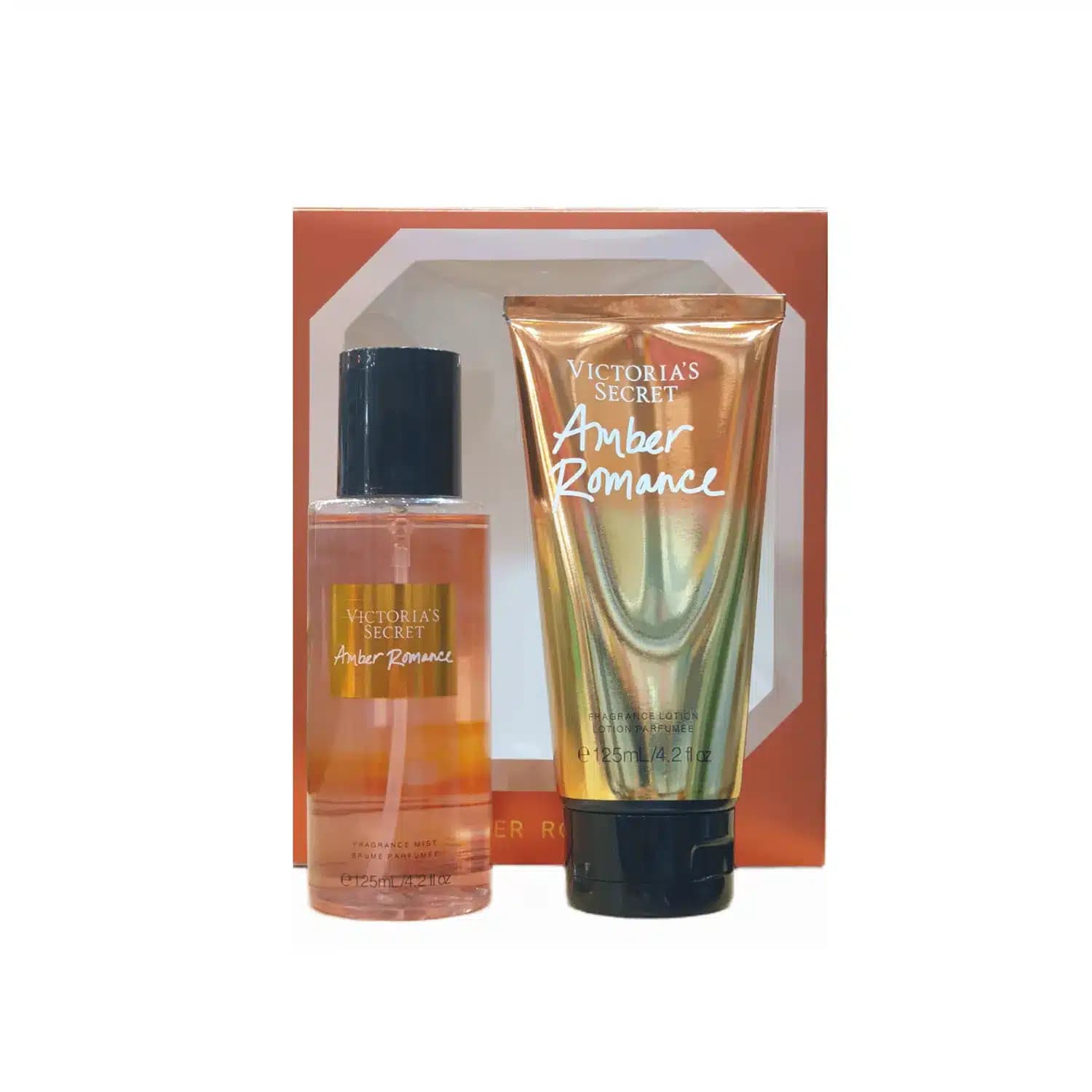 ست کادویی لوسیون و بادی میست Amber Romance Gift Set ویکتوریا سکرت