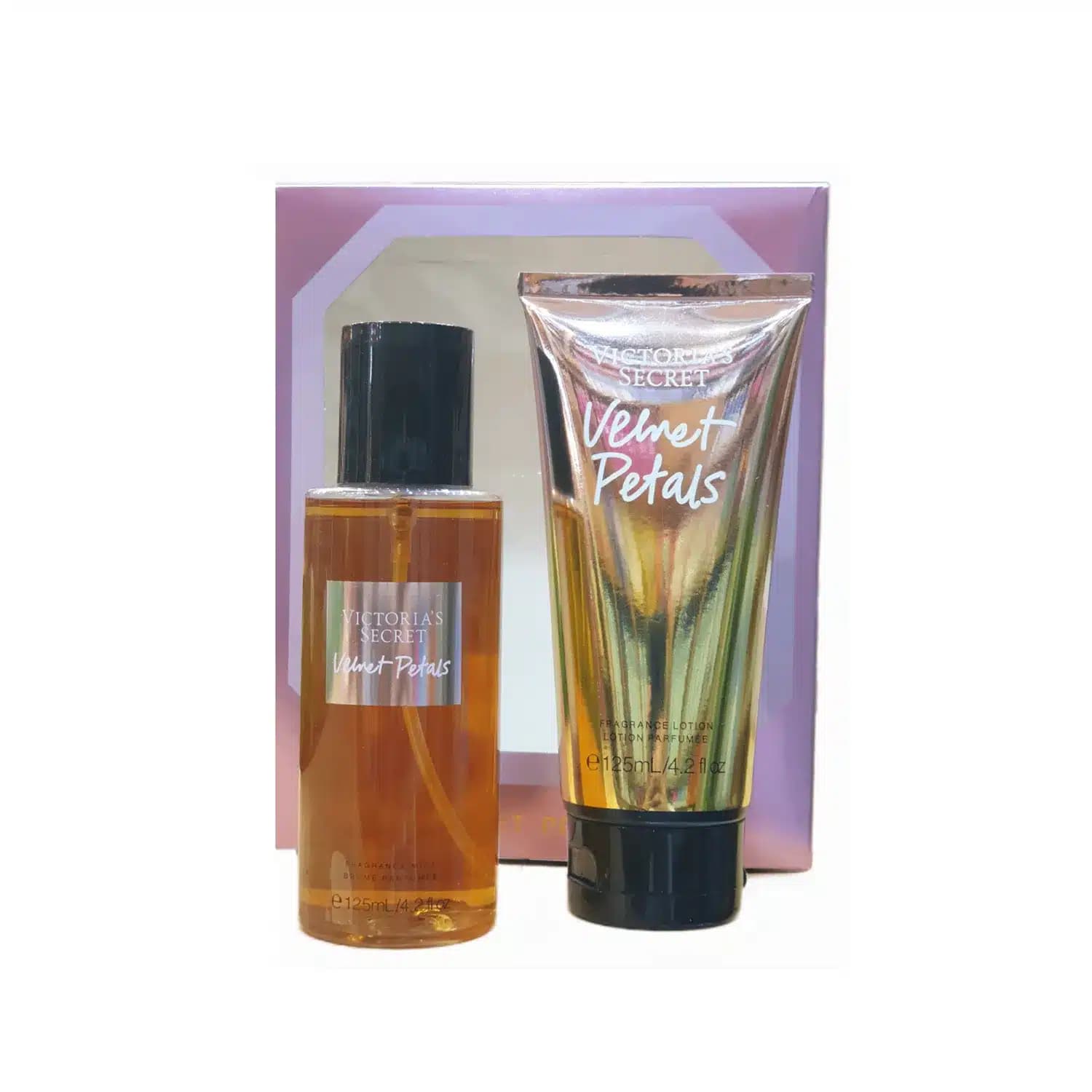 ست کادویی لوسیون و بادی میست Velvet Petals Gift Set ویکتوریا سکرت — تصویر ۳